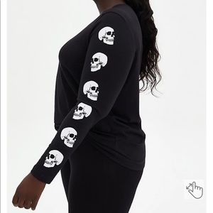 Torrid Skull Top